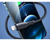 USAMS Kabel lightning 2A Fast Charge 1m zielony - 1569118 - zdjęcie 4